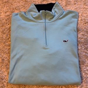 VINEYARD VINES MEN’S 1/4 ZIP SHIRT SIZE LARGE